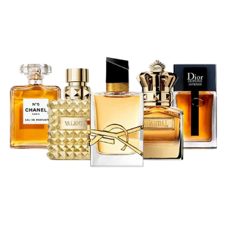 Set of 5 Perfumes – Chanel, Valentino, YSL, Scandal and Dior