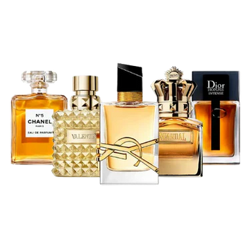 Set of 5 Perfumes – Chanel, Valentino, YSL, Scandal and Dior