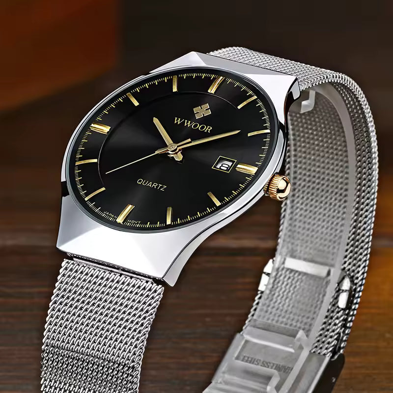 Black Chronograph Heritage Sport Watch VRC010